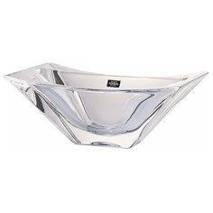 Ваза для фруктов 27 см квадратная Crystalite Bohemia "Окинава /Без декора" / 035224