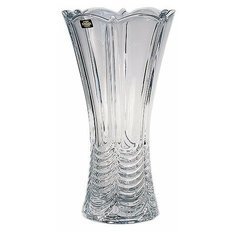 Ваза для цветов 30 см Crystalite Bohemia "Oрион /Без декора" / 075275