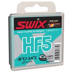 Парафин Swix HF5 X -8C/ -14C, голубой, 40 гр.