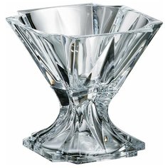 Ваза для конфет 26 см н/н Crystalite Bohemia "Метрополитэн /Без декора" / 091961