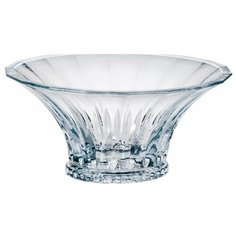Ваза для фруктов 25 см Crystalite Bohemia "Веллингтон /Без декора" / 035223