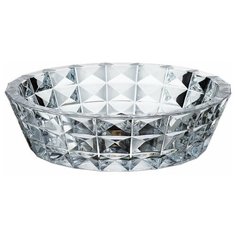 Ваза для фруктов 32 см низкая Crystalite Bohemia "Диаманд /Без декора" / 091483