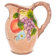 Кувшин для воды 2 л оранжевый Orgia "Фрукты" / 246732