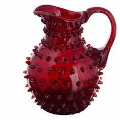 Кувшин для сока 750 мл Kvetna "Кветна /Полка Дот /Красный" / 254353