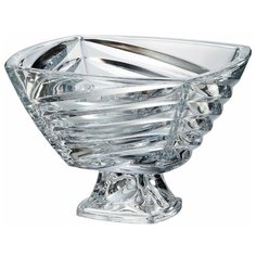 Ваза для фруктов 33 см н/н Crystalite Bohemia "Фасет /Без декора" / 098567