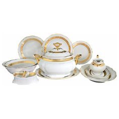 Столовый сервиз на 6 персон 26 предметов Thun "Мария- Луиза /Золотая лента" / 075253 Thun1794