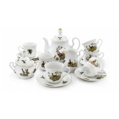 Чайный сервиз на 6 персон 15 предметов Leander "Мэри- Энн /Охота" / 137085