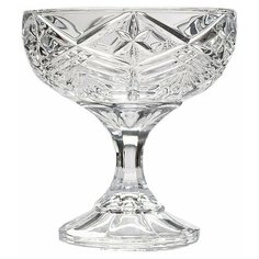 Ваза для конфет 15 см н/н Crystalite Bohemia "Пинвил /Без декора" / 040041