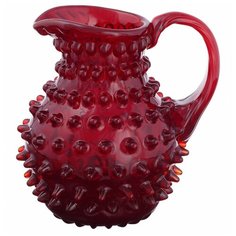 Кувшин для сока 500 мл Kvetna "Кветна /Полка Дот /Красный" / 254357