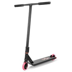 Трюковый самокат Tech Team Street Mama 2021 с колёсами 110 мм чёрно-розовый