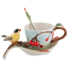 Чайная пара Вишенки Объем: 150 мл Pavone