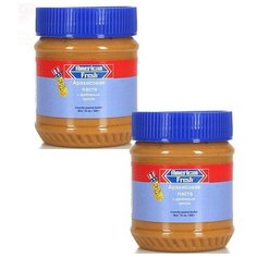 Арахисовая паста American Fresh с дробленым орехом (2 шт. по 340 гр