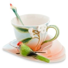 Чайная пара Попугай Розелла Объем: 200 мл Pavone