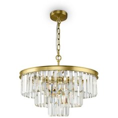 Люстра MAYTONI REVERO MOD085PL-07BS 7*40W E14 латунь