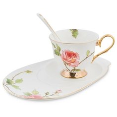 Чайная пара Итальянская Роза Объем: 150 мл Pavone