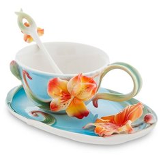 Чайная пара Лилии Объем: 150 мл Pavone