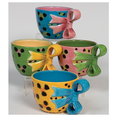 Набор чайных чашек Бант Размер: 12*9,5*7,5 см Pavone