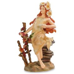 Статуэтка Девушка Осень Альфонса Мухи Размер:11*8,5*11,5 см Parastone