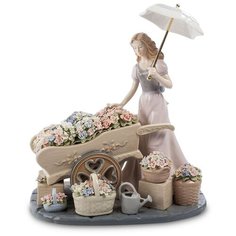 Композиция Девушка с цветами Размер: 28,5*18,5*32 см Pavone