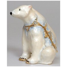 Шкатулка Белый Медведь Высота: 8 см Nobility
