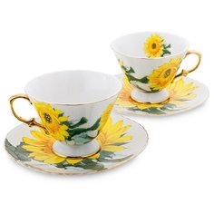 Чайный набор на 2 персоны Фиор Дель Аморе Объем: 200 мл Pavone