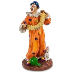 Статуэтка Клоун с гармошкой Размер: 16,5*9,5*8 см Veronese