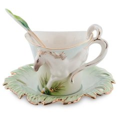 Чайная пара Лошадь Объем: 150 мл Pavone