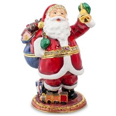 Шкатулка Дед Мороз Размер: 8,5*6*8,5 см Nobility