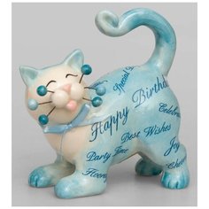 Фигурка Кот с поздравлениями Размер: 13*12*6,5 см Pavone