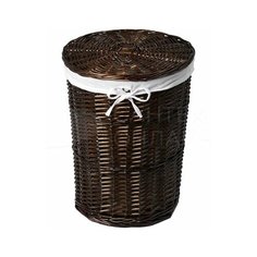 Корзина для белья Wasserkraft Elbe WB-740-L темно-коричневая, большая