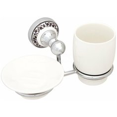 Стакан Fixsen Bogema FX-78506+08 с мыльницей