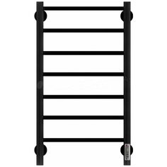Полотенцесушитель электрический Terminus Аврора П7 400*750 черный матовый