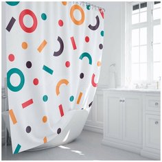 Штора для ванной Fixsen Candy FX-2512 180x200