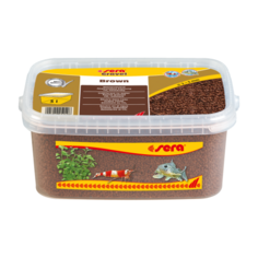 Грунт Sera Gravel Brown Коричневый для аквариума (Ø 2-3 мм, 3 л)