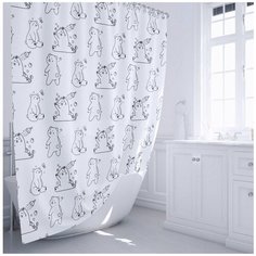 Штора для ванной Fixsen Teddy Wash FX-1505 180x200