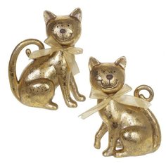 Фигурка декоративная "Кот", 743926, 13.5*8*18 см. РЕМЕКО