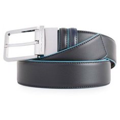 Ремень двусторонний Piquadro Blue Square черный/темно- синий CU2619B2/NBLU2