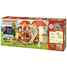 Игровой набор Sylvanian Families Большой дом со светом 5058 (подарочный набор)