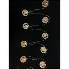 Sneha Гирлянда LED 5м олень в круге А-416 Sneha