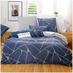 Комплект постельного белья ситрейд C513, размер евро- макси, сатин (100% хлопок), наволочки 50х70 и 70х70 (4 шт