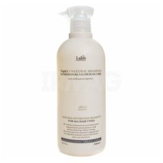 Lador Шампунь для волос Бессульфатный органический TRIPLEX NATURAL SHAMPOO 530мл.
