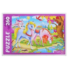 Пазлы 260 "Единороги № 5 Рыжий кот