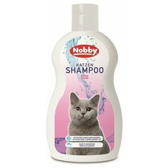Шампунь для кошек с маслом косточек вишни 300мл Nobby