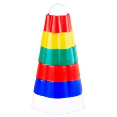 Пирамидка Строим вместе счастливое детство Цветок