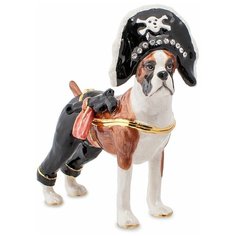 Шкатулка Боксёр Пират Размер: 11,5*3*9 см Nobility