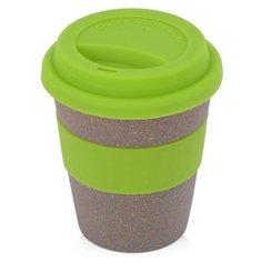 Стакан с силиконовой крышкой "Café", зеленое яблоко Oasis