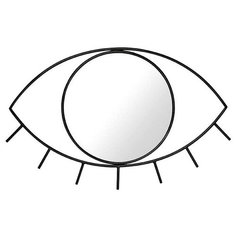 Зеркало настенное Cyclops (среднее) (Черный) Doiy