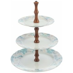 Этажерка 3-х ярусная Голубая роза Thun1794