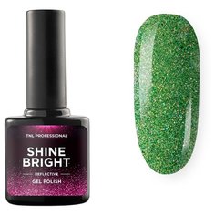 Гель-лак для ногтей TNL Professional Shine Bright, 10 мл, 06 изумрудная вуаль