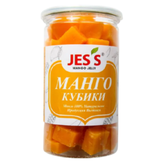 Манго натуральное без сахара 500 гр / конфеты кубиками / JESS Jes’S